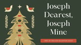 Joseph Dearest, Joseph Mine piano sheet music cover